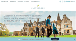 Desktop Screenshot of clayesmore.com